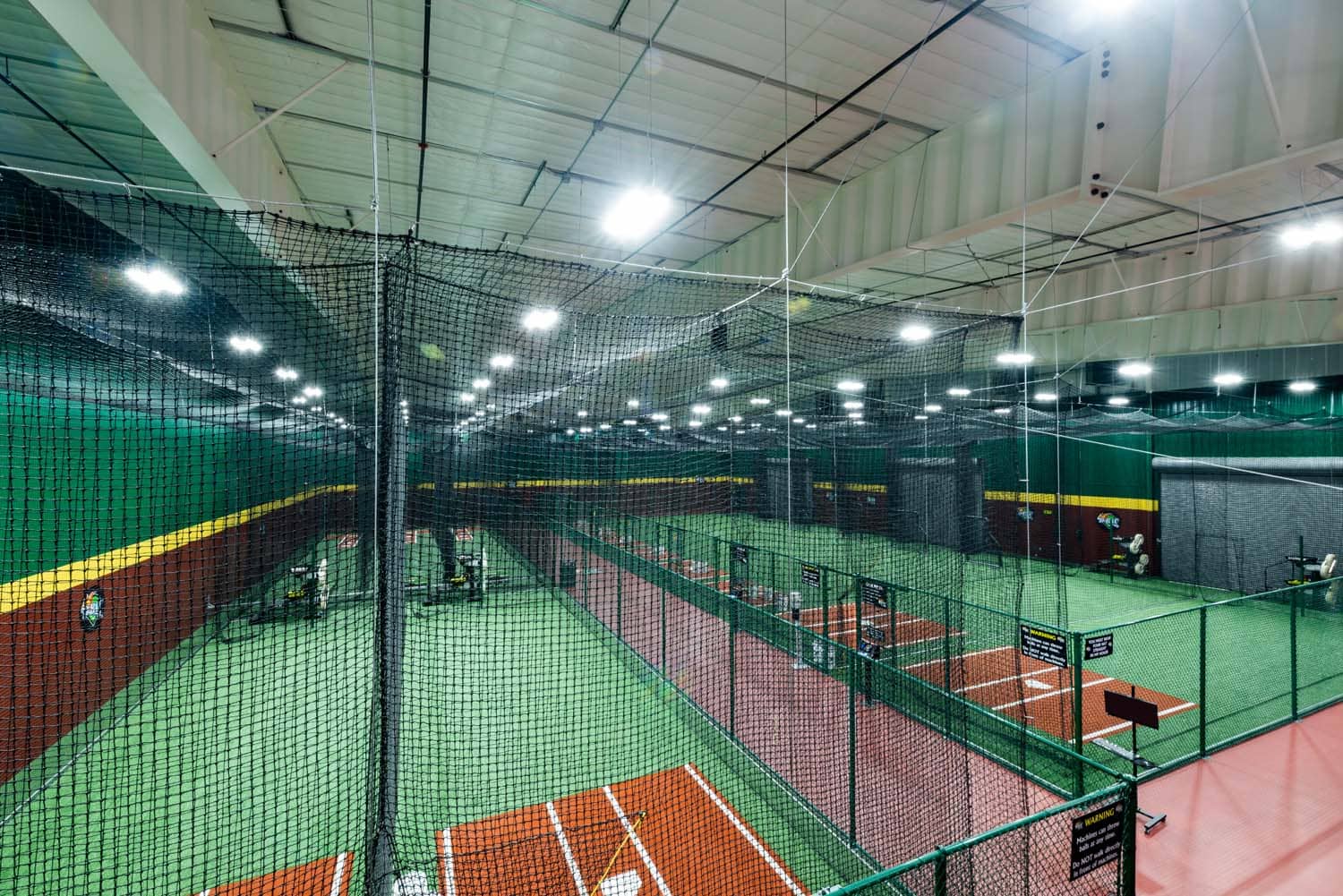 Baseball training facility in windsor, colorado