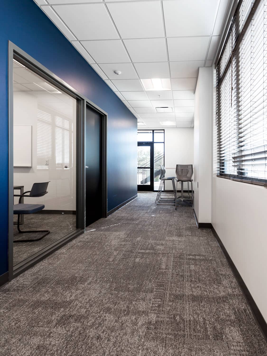 communal area with private office at hub in loveland