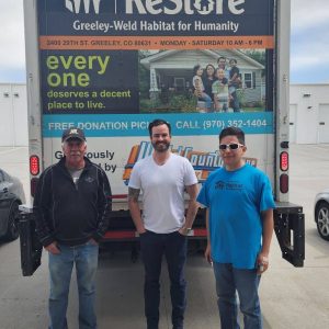 Collab Architecture makes large donation of lighting to the Weld-Greeley Habitat for Humanity Restore